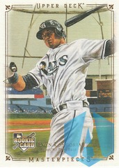 2008 Upper Deck Masterpieces Evan Longoria #7 Rookie RC